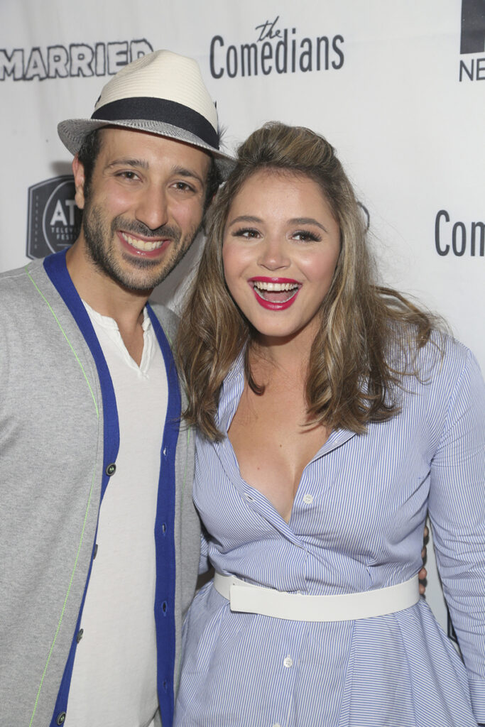 Desmin Borges and Kether Donohue