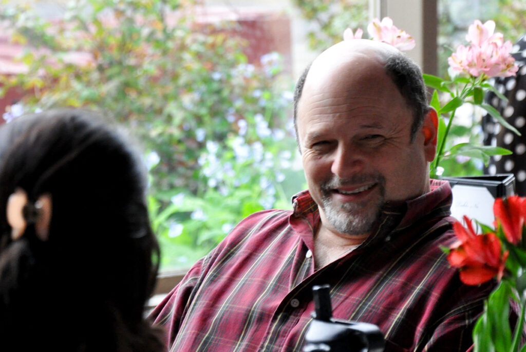 Actor and Director Jason Alexander ("Seinfeld") at Syracuse Stage. Photo by Michael Aaron Gallagher.