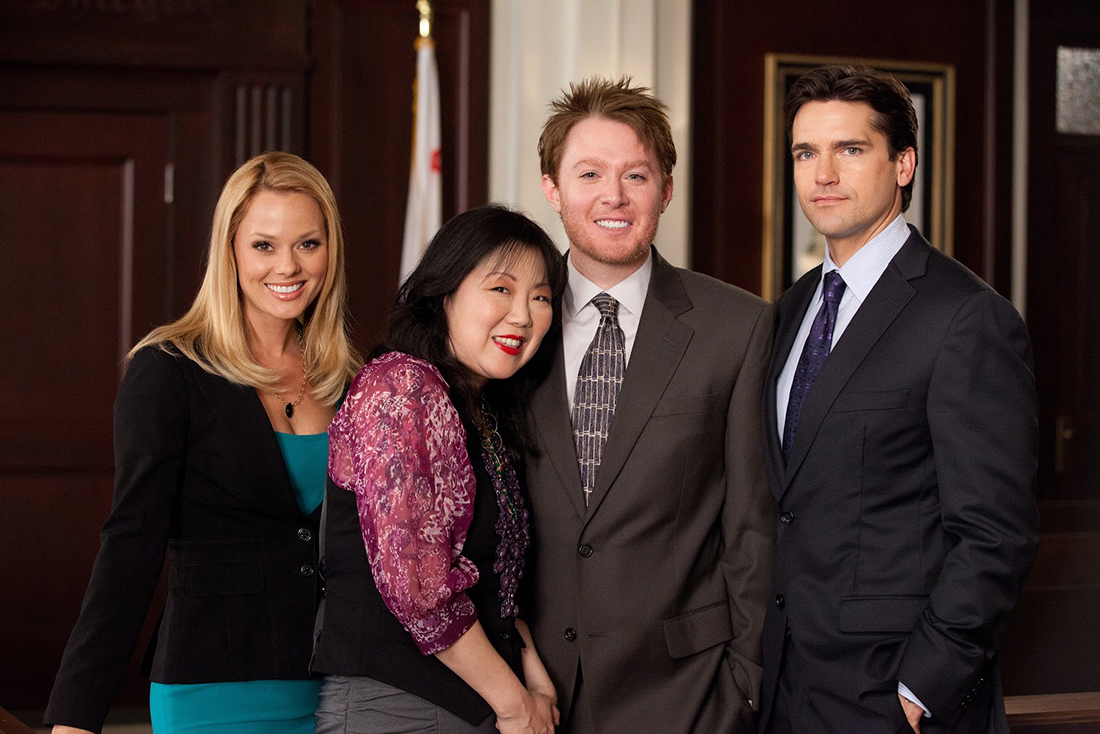 Kate Levering Margaret Cho Clay Aiken and Jackson Hurst