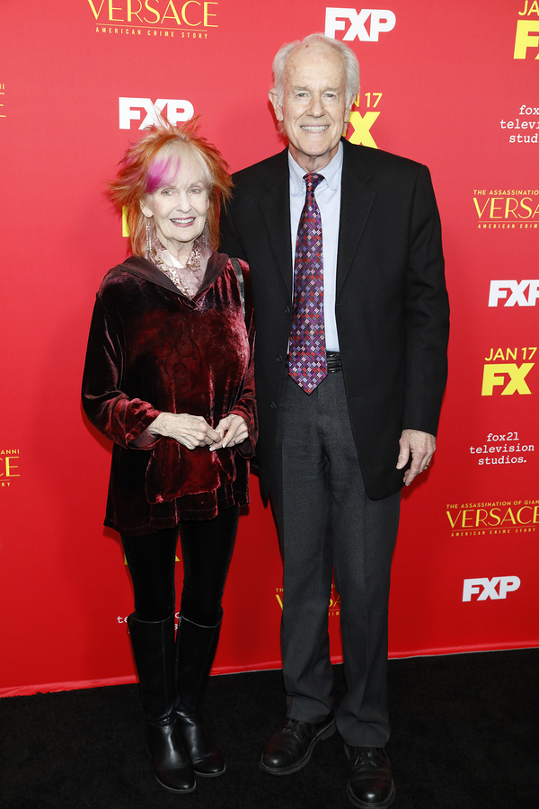 Shelley Fabares and Mike Farrell