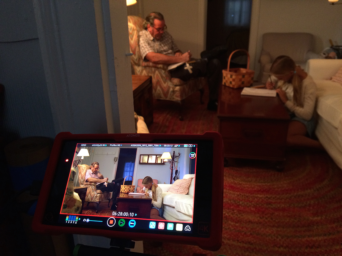 Morgan Cryer stars in the independent film, "The Wages of Sin," directed by Cyrus Kapadia.