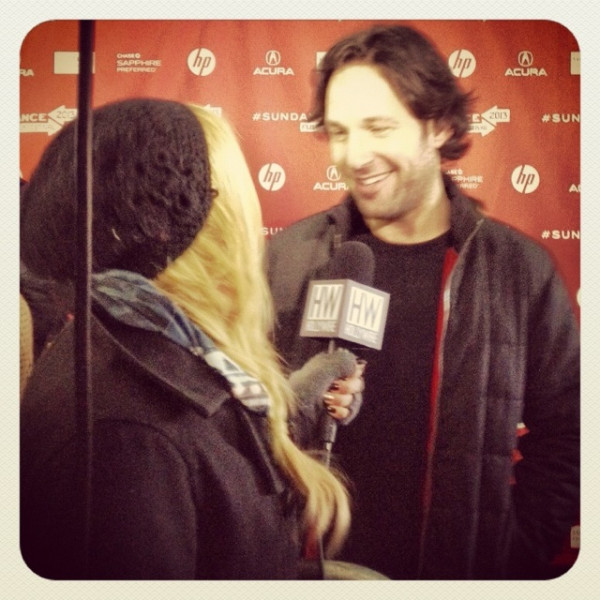 Paul Rudd and Chelsea Briggs