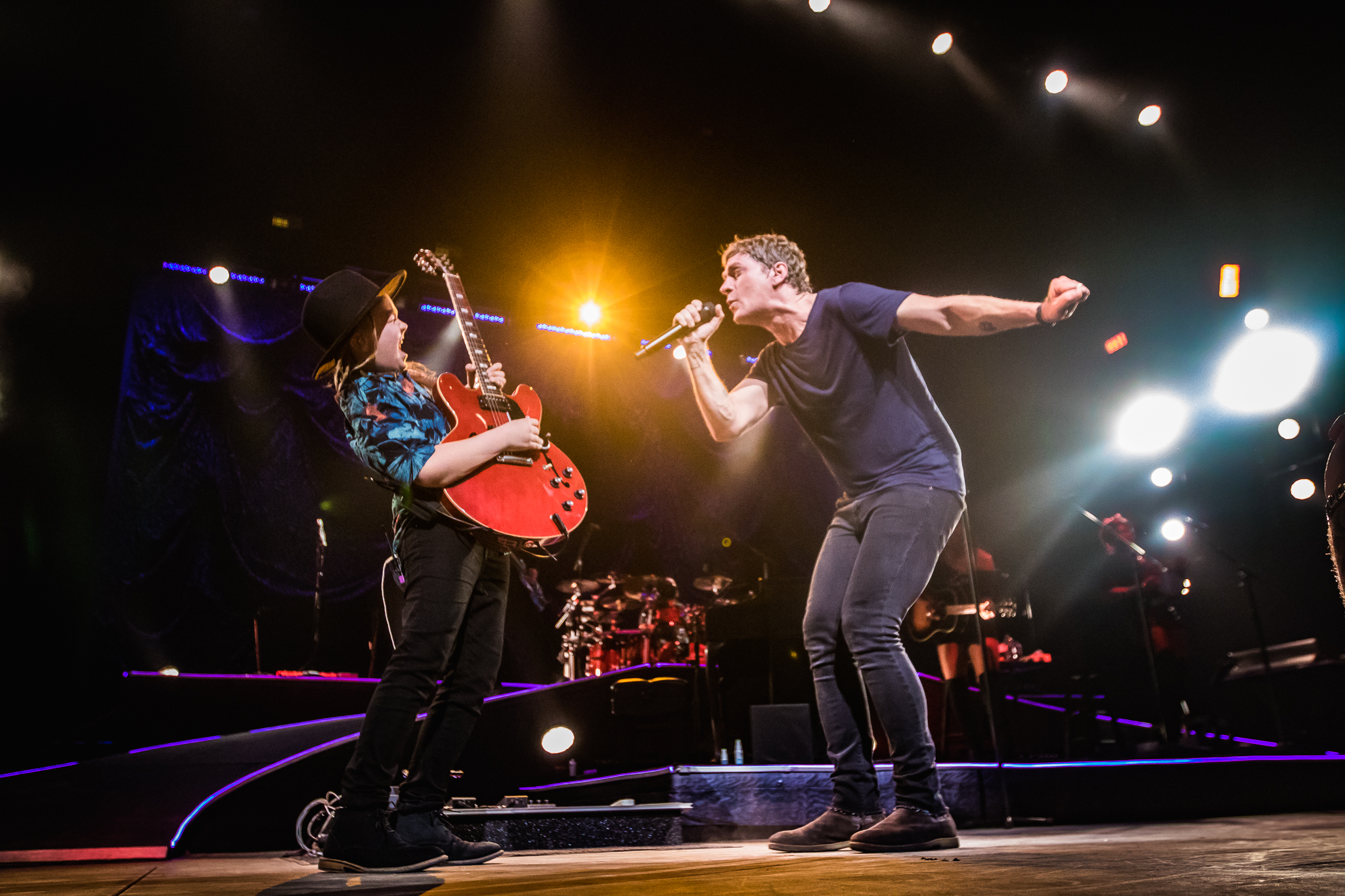 Taj Farrant and Rob Thomas of Matchbox Twenty