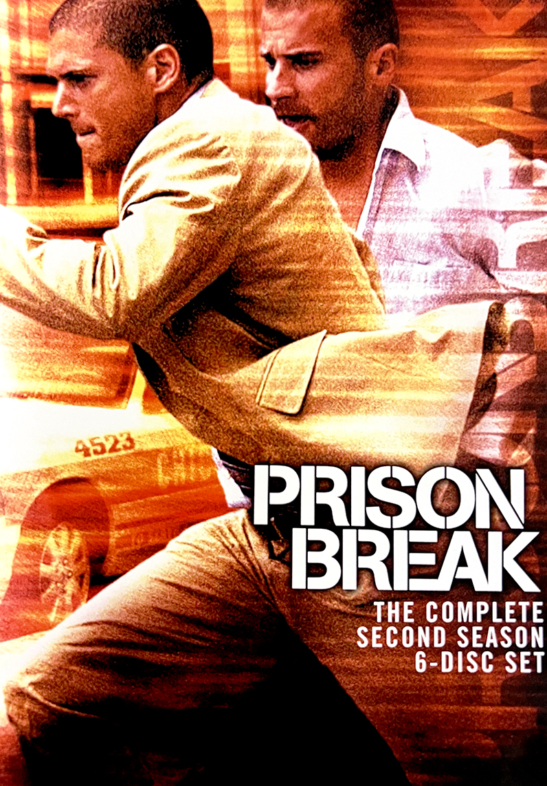 Wentworth Miller and Dominic Purcell star in Prison Break Season 2 DVD