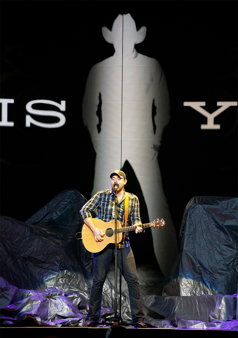 Chris Young Country Singer by Michael Aaron Gallagher