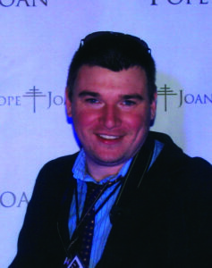 Michael Aaron Gallagher on the red carpet