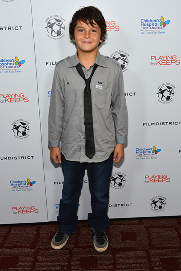 Noah Lomax on the red carpet