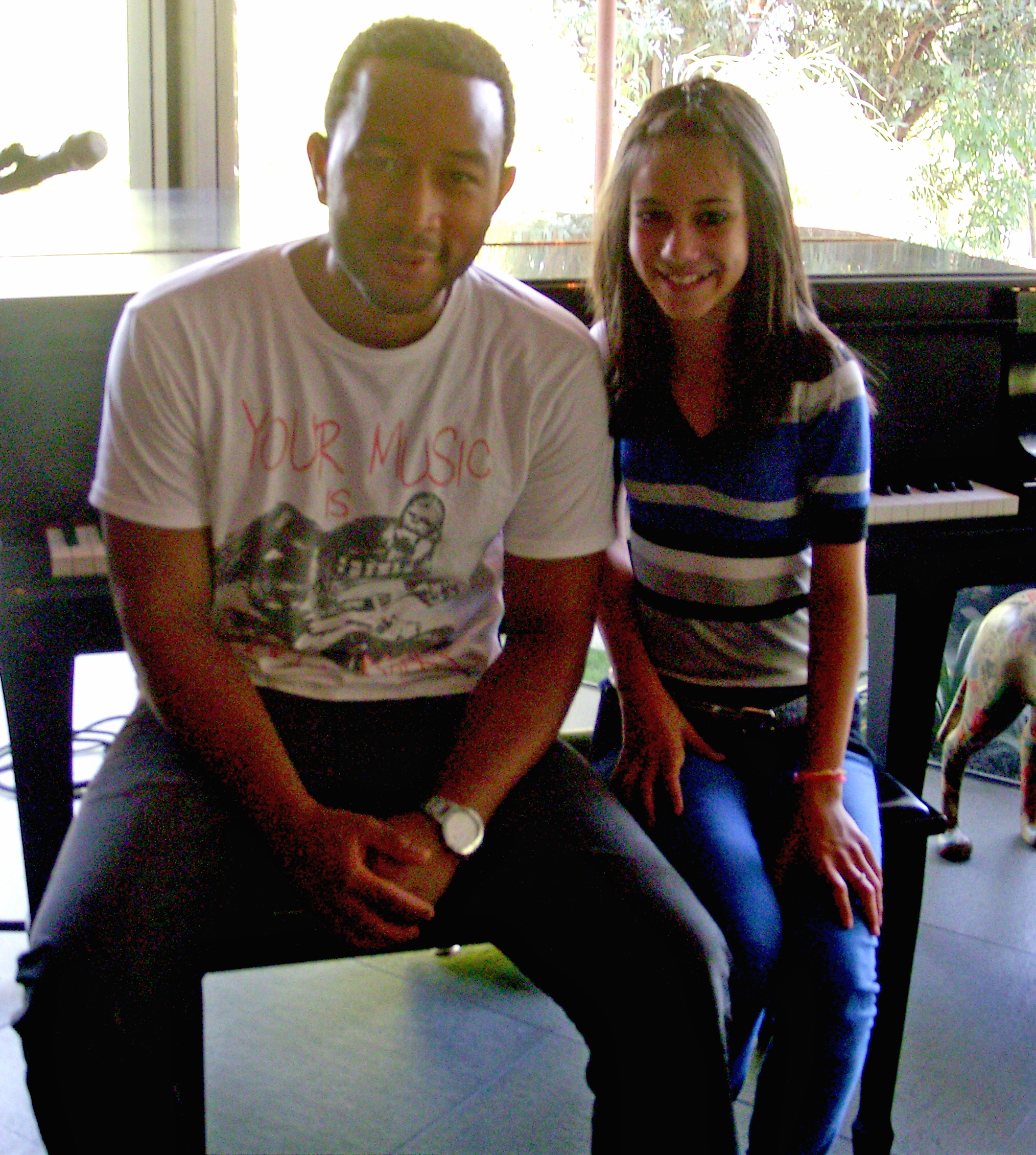 John Legend and Aviella Winder
