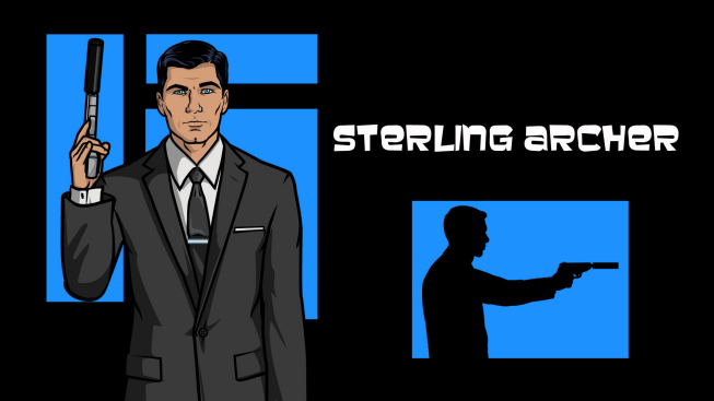 Sterling Archer as voiced by H. Jon Benjamin